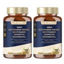 Totaria NMNH (Dihydronicotinamide Mononucleotide), NMNH Supplement w/Niacinamide (Vitamine B3), Quercetin, Trans-Resveratrol, Support NAD+, Anti-Aging, Skin Cell Health & Energy, 240 Tel.