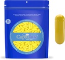 Gekleurde grootte 0 Lege capsules met capsulin - geel/geel 10000 graaf 