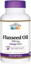 Ikj Vlaszaadolie Omega 3-6-9 Dieetsupplement Softgels 1000mg 120 ct