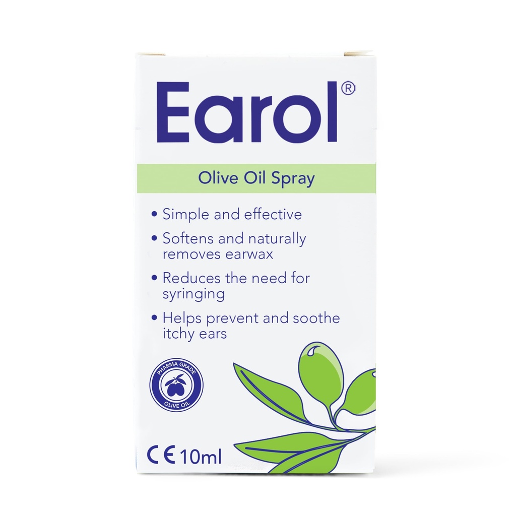 Earol olijfolie natuurlijke oor Wax Softener natuurlijk verwijderen effectieve spray