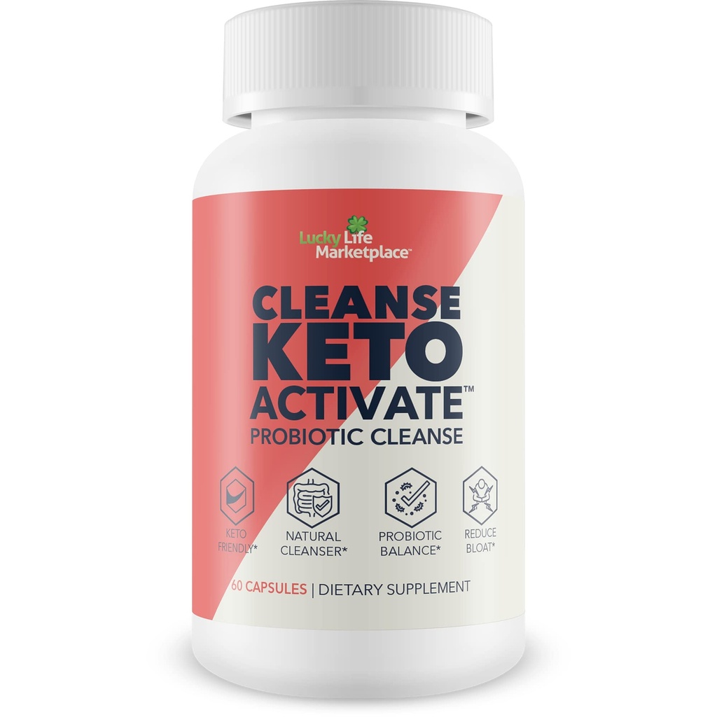 ACTIVATE CLEANSE KETO - CLEANSE KETO POUR LES FEMMES ET LES HOMMES - AIDE TOXINES FLUSH ET IMPURITÉS - RÉGULARITÉ PROMOTE - DIGESTION DE L'AIDE ET DÉTOX - CLEANSE KETO & DÉTOX - SOUTIEN D'UN FONCTIONNEMENT D'UN ORGANE DE SANTÉ - ÉNERGIE LA PLUS BOOTE