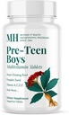 MICHAEL'S Health Naturopathische Programma's Pre-Teen Jongens Dagelijks Multivitamine - 60 Vegetarische Tablets - met Male Kruiden Blend - Kosher - 60 Serven