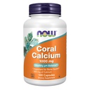 NOW Supplementen, Coral Calcium 1000 mg, Bone Health*, Gezonde pH-balans*, 100 Veg Capsules