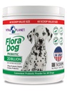 Vital Planet - Flora Dog Probiotic Powder Supplement met 20 miljard Culturen en 10 Strains, High Potency Immune en Digestieve Ondersteuning Probiotica voor honden, 7,84 oz., 222 Gram, 60 Servings