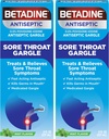 Betadine Sore Throat Relief Gargle, Mint Flavor, Fast Acting Antiseptisch, Povidon-jodium 0,5%, 8 oz (pakket van 2)