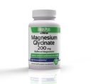 Magnesium Glycinate 200 mg per portie, spier- en cardiovasculaire gezondheid, gebufferd magnesium, gezondheid en Nutriënt Metabolisme, hoge biologische beschikbaarheid, 60 porties