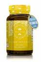 Capsules de Basilic Saint - Capsules de Vitamine B6 de l'USDA à haute concentration Vitamine B6 et acide ursolique 2,5 % Tulsi Capsules de Basilic Saint Extrait de Basilic Saint 15:1.