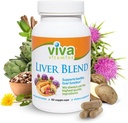 Viva Vitaminen Lever Blend Detox Reiniging - Lever Reiniging Detox & Reparatie W/Milk Thistle & Artichoke Extract, Lever Supplement voor Optimale Lever Ondersteuning, Veganistisch, Glutenvrij, Niet-GMO, 90 Veggie Caps