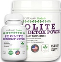 Zeolite Detox Pack Minimum 120 jours d'approvisionnement Capsules de zéolite et ensemble de poudre de zéolite