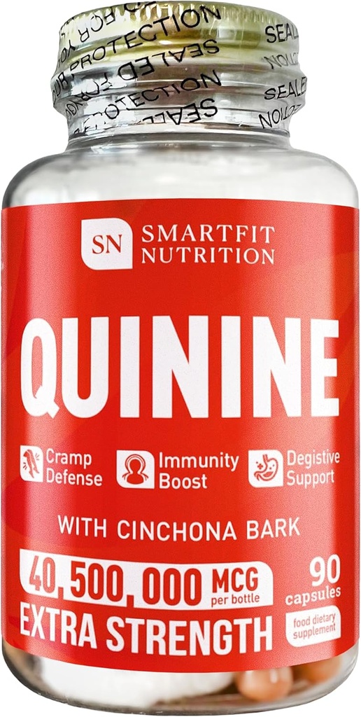 Quinine tabletten - Quinine capsules met Cinchona Bark - Pillen voor Immune Support - Quinine supplement - Made in USA - Extra sterkte Quinine capsules - Herbal Quinine Pillen