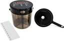 Supplément Monster Fit Médicament Pill Dispenser avec Entonnoir de remplissage et étiquettes, Extra Large Pill Container Poignées Presque n'importe quel supplément (Monster with Entonnoir)