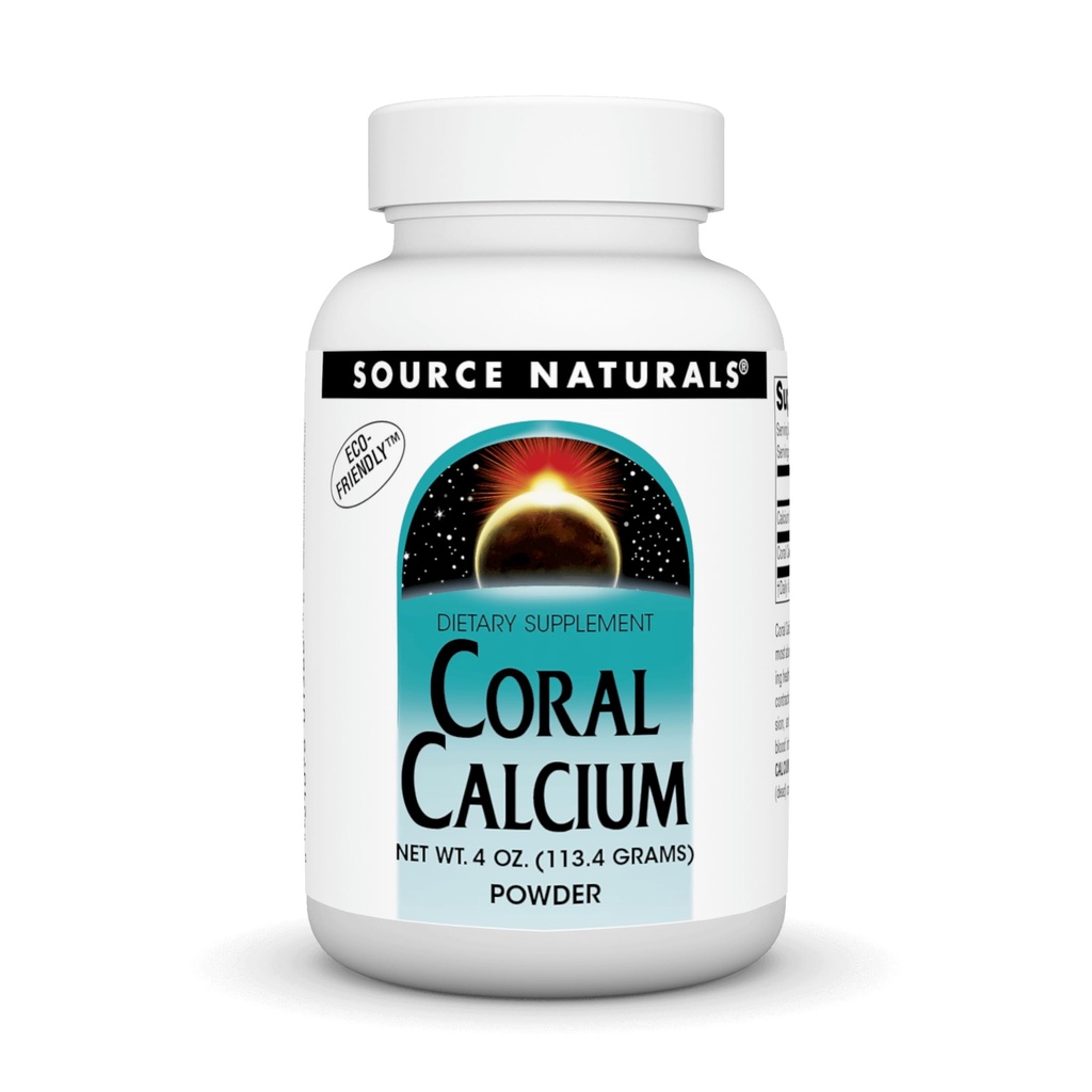 Bron Naturals Koraal Calciumpoeder, 4 Ounce