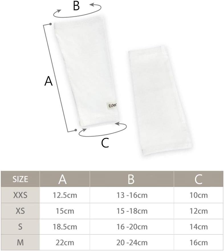 Zink-infused Elleboog Mouwen Bandage voor kinderen met eczeem - Wet Wrap Therapy(XSmall)