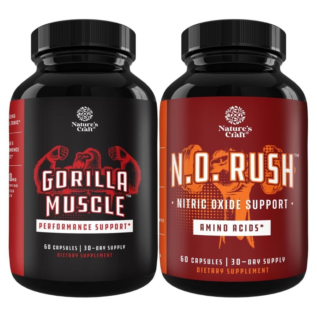 Bundel van extra sterkte testosteron Booster met geile geit onkruid Maca wortel Tongkat Ali & Saw Palmetto Extract & Nitric oxide pillen voor mannen met L-Arginine L-Citrulline Aminozuren voor spiergroei