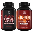 Bundel van extra sterkte testosteron Booster met geile geit onkruid Maca wortel Tongkat Ali & Saw Palmetto Extract & Nitric oxide pillen voor mannen met L-Arginine L-Citrulline Aminozuren voor spiergroei