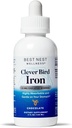 Best Nest Wellness Liquid Iron - Brain Health Support Supplement met Albion Smaakvrij Iron - Aids Energy & Red Blood Cell Production - Bio available Iron Formula - Chocolate, 4 fl oz (120 Servings)