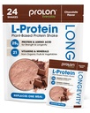 Prolon Longévité en poudre de protéines à base de plantes: Synthèse et réparation musculaires, Vieillissement en santé, Performance accrue: Vitamines, Sans gluten, Acides aminés, Antioxydants: 25g de protéines: Chocolat, 24 paquets
