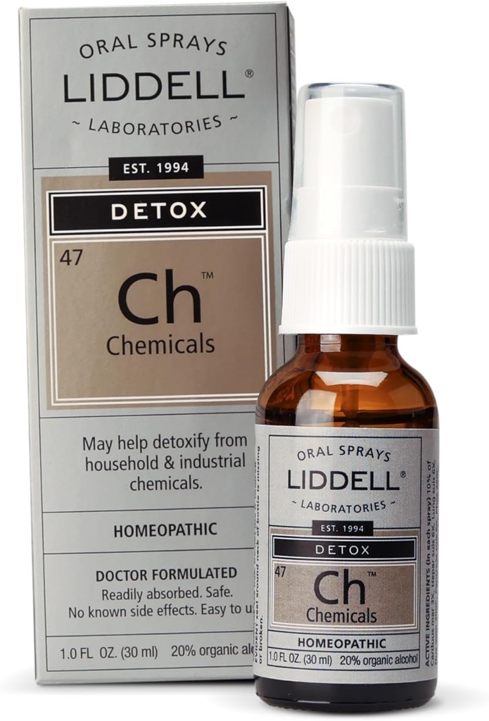 Liddell Homeopathische Chemische Detox Spray, 1 Fluid Ounce