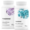 THORNE - Adrenal Support Bundle - Adrenal Cortex and Stress B-Complex - Stress & Immune Management - 60 Servers