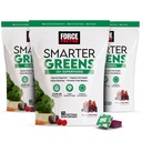 FORCE FACTOR Slimmere Groenen Superfood Kauwen, 3-Pack, Groenen en Superfoods met Probiotica, Antioxidanten en Vezel, Groenen supplement ter ondersteuning van digestie, Nitric Oxide, en energie, 180 Kauwen