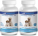 Bone Support voor Puppies - Honden Ultra Vitaminen - CHEWABLE - Geavanceerde Formule - Premium Mineralen - Honden Calcium Bones - 2 Fles (180 Kauwen)