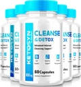 (5 Pack) Ketosyn Cleanse & Detox Capsules, Ketosyn Pills pour la perte de poids avancée, maximum de force Kéto Blend Supplément de soutien, Keto Syn nettoyage interne Pastilles Avis (300 Capsules)