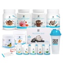 Oui, vous pouvez ! Kit tout-en-un avec substituts de repas, mélange de boissons Aloe Vera, mélangeur de fibres, collations de protéines, suppléments - Kit de bien-être complet