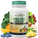 MoxyVites Quercetin met Bromelain 500mg supplement - Bioactive Phytosome Complex, Pure Organic Whole Food Seasonal Support, Antioxidant, 20X Absorptie & Biobeschikbaarheid-120 Caps