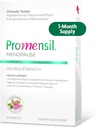 Promensil Menopauze dubbele kracht - Menopauze supplementen voor vrouwen, rode klaver Isoflavonen, helpt ondersteuning Hot Flashes, nachtzweet, rusteloosheid - 30 Tellen