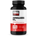 FACTEUR DE FORCE Suppléments Ashwagandha fabriqués avec de la poudre Vegan Ashwagandha premium, des adaptogènes pour soutenir le stress et la santé cognitive, sans gélatine, sans OGM, 60 capsules