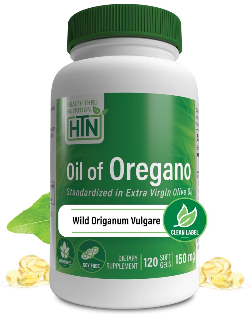 Olie van Oregano 120 Mini-Softgels 