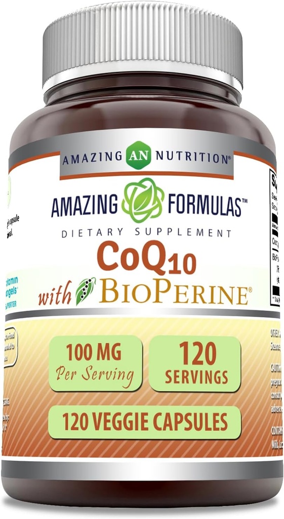 Verbazingwekkende Formules CoQ10 met BioPerine 100 Mg 