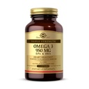 Solgar Triple Strength Omega 3 950 mg - 50 Softgels - Ondersteunt Joint & Skin Health - Non-GMO, Glutenvrij, Melkvrij - 50 porties