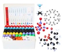 LINKTOR Chemie Moleculaire Model Kit (444 stuks), Student of Teacher Set voor biologische en anorganische scheikunde leren, Motivate Enthousiasme voor het leren en verhogen van de ruimte verbeelding, een Fullerene set