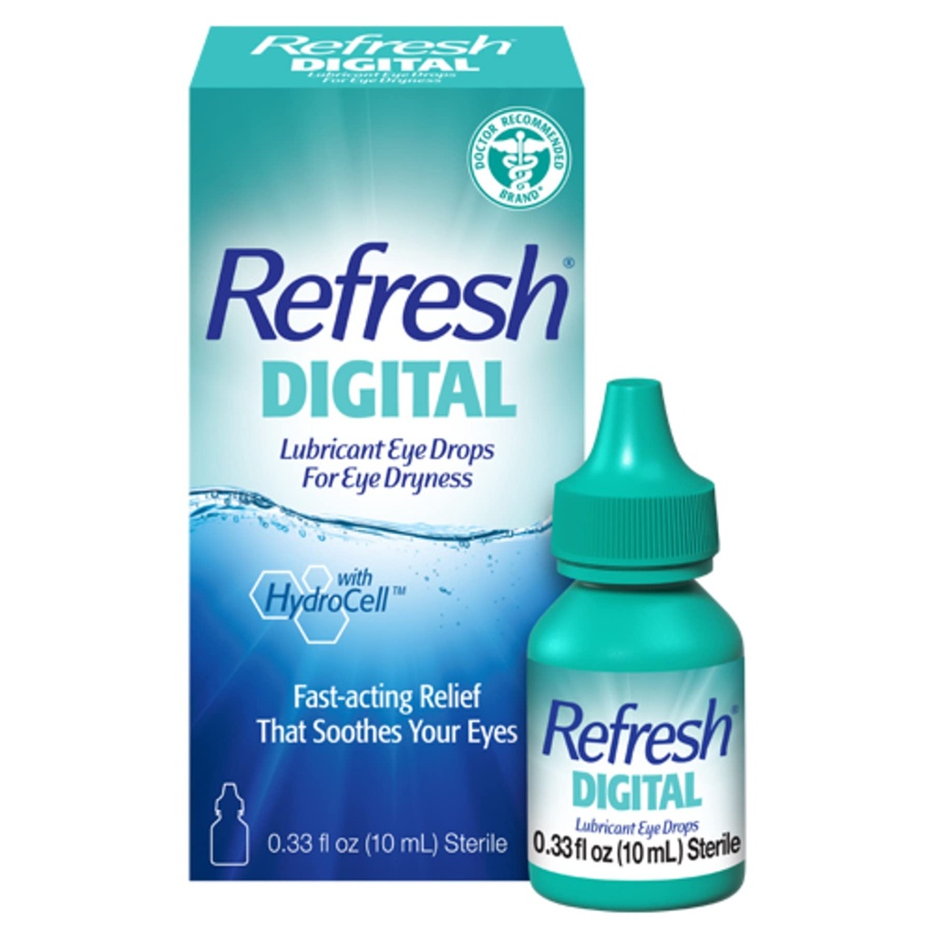 Vernieuwen Digital Lubricant Eye Drops, 0,33 Fl Oz (verpakking van 1)