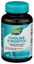 Nature's Way Choline & Inositol, ondersteunt hersengezondheid en cellulaire energie*, 500 mg Choline & 500 mg Inositol per 2-capsule portie, Glutenvrij, 100 capsules (Verpakking mei Vary)