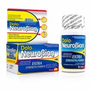 Dolo Neurobion analgésique, réducteur de fièvre, force supplémentaire. Alivia el Dolor, Reduce la Fiebre, Extra Fuerte. 60 comprimés. Acétaminophène 500 mg