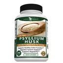 Potent Garden Psyllium Husk Capsules Toutes naturelles et puissantes complément de fibre alimentaire soluble aide à soutenir la régularité et la digestion, 240 capsules