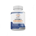Labs NeuroGro Supplément Cerveau Naturel pour Adultes, 60 Capsules - Mélange Nutritif de Bacopa Monnieri, Ginkgo biloba, Melissa Officinalis & Citicoline pour Crain Focus & Memory