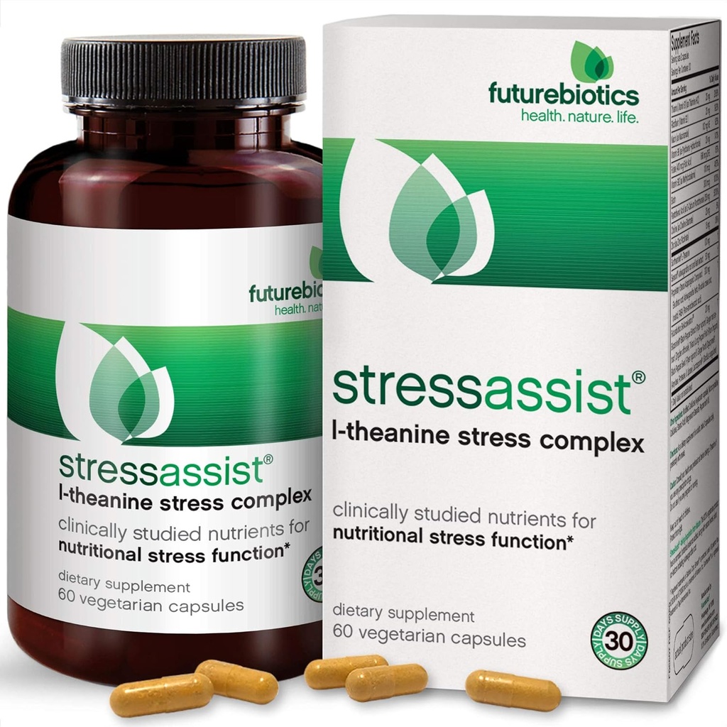 Futurebiotics StressAssist 60 Vegetarische Capsules