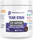 Nootie Progility Tear Stain Supplement voor honden, Advanced Eye Health Formula, helpt het minimaliseren Tear Stains, 80 Kauwen, Verkocht in meer dan 5.000 Vet Klinieken en Dierenwinkels wereldwijd