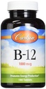 Carlson Labs B-12-SL, 1000mcg, 180 kauwtabletten