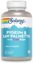 Solaray Pygeum en Saw Palmetto met Cranactin Supplement, 180 Tellen