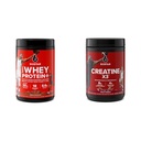 Six Star Elite Series 100% Whey Protein Plus Triple Chocolate 1,8lbs US & Createine Powder Create X3 