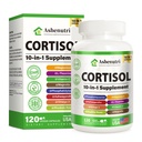 Supplément de cortisol 10-en-1 avec Magnésium,Ashwagandha,Rhodiola Rosea,L Theanine,Hormone Balance pour Femmes 120 Capsules Vegan