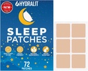 Slaap Patches voor volwassenen Extra sterkte slaaphulp Patch Melatonine Rustige nachten Tijd-released Formule Skin Jet Lag Reizen Vriendelijk laatste alle nacht mannen en vrouwen beter ochtend 72 Pack