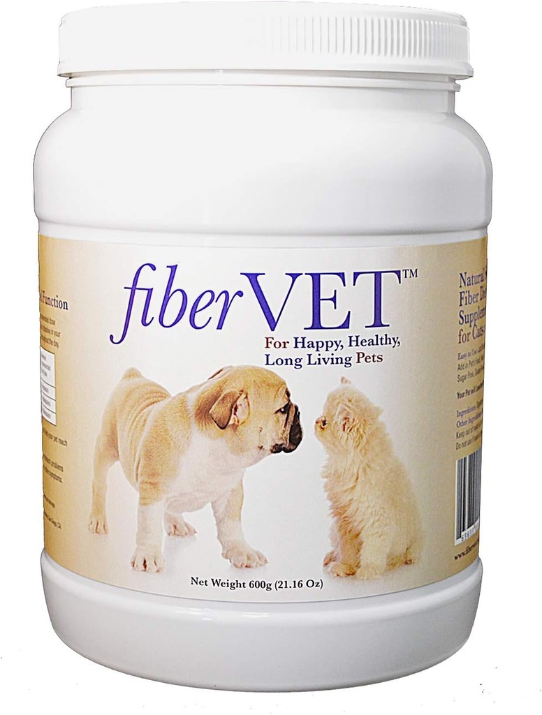 Fiber Supplement voor honden en katten - Veterinair Aanbevolen
