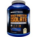 BODYTECH Wei Protein Isolaatpoeder - met 25 Gram eiwit per portie & BCAA's - Ideaal voor post-workout spieropbouw & groei, Bevat melk & soja - Vanille (5 pond)