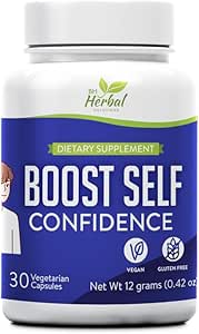 Boost Zelfvertrouwen Kruidensupplement - Volwassenen en Tieners - Boost Concentratie, Verbeter Focus - 100% Natuurlijke Kruidensupplement