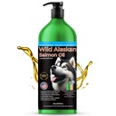 IJsland Pure Wild Alaska Zalmolie voor honden en katten, Omega-3 Visolie, vloeibaar supplement voor huisdieren, Ondersteunt Immune System & Heart Health, 33oz